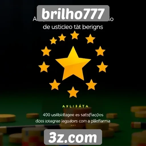 experiência do usuário no site brilho777 avaliada