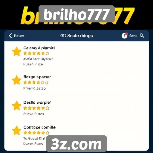 Avaliações de usuários sobre brilho777 são diversas